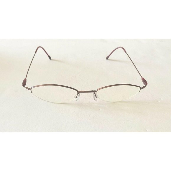 Silhouette Semi-Rimless Titanium Red Hinged Glasse main image 9